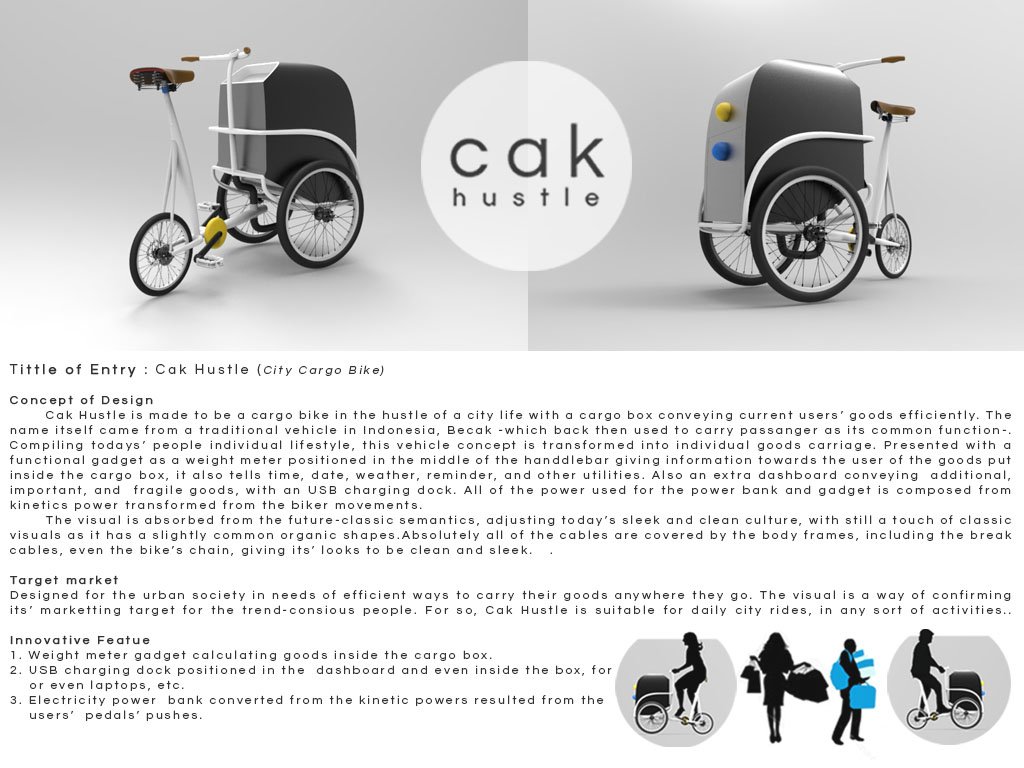 Cak Hustle (City Cargo Bike)