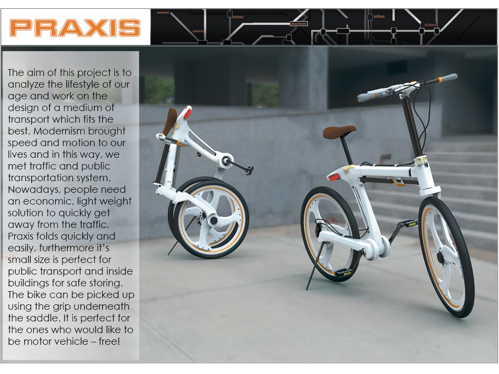 Praxis – folding bike