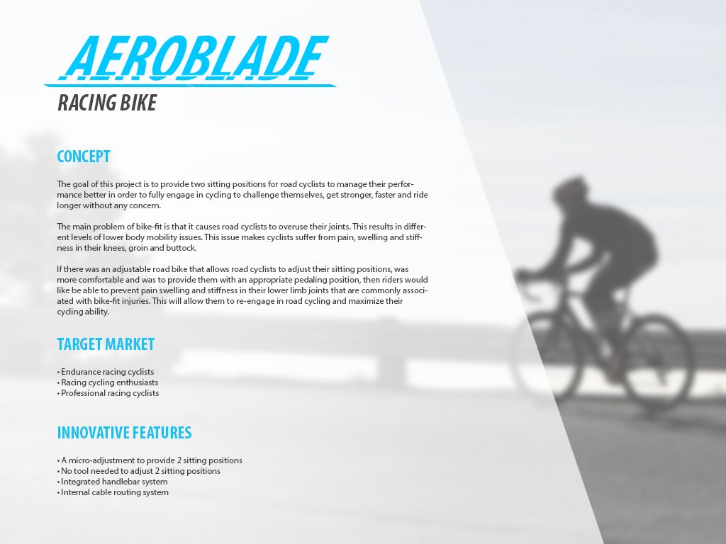 Aeroblade – Racing Bike