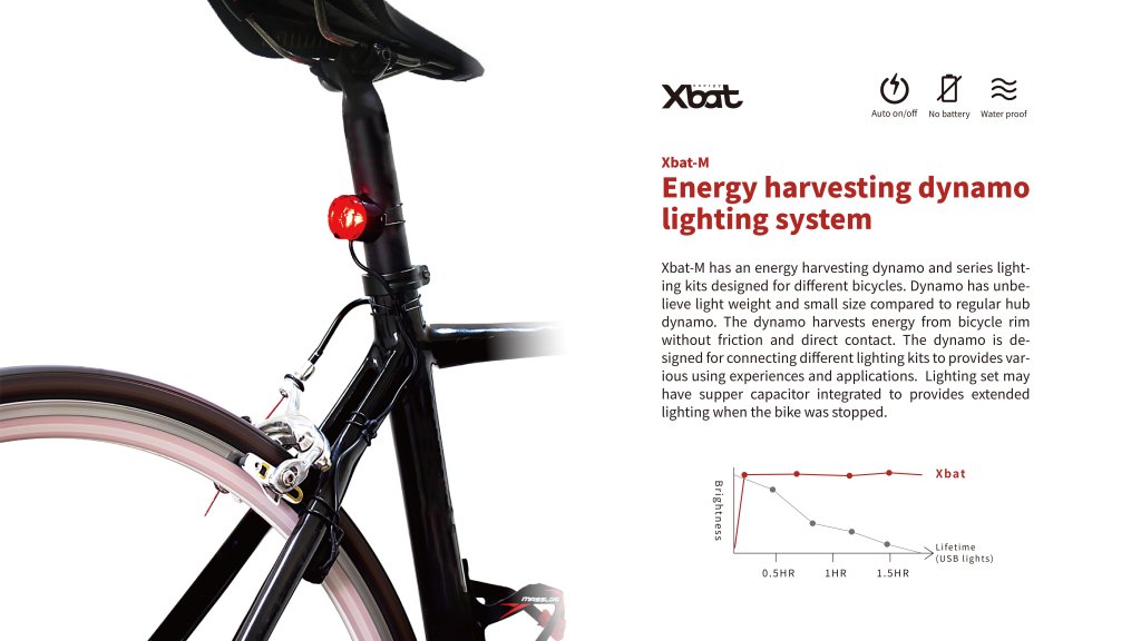 Xbat – Energy Harvesting Dynamo Lighting System