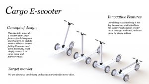 Cargo E-scooter-a